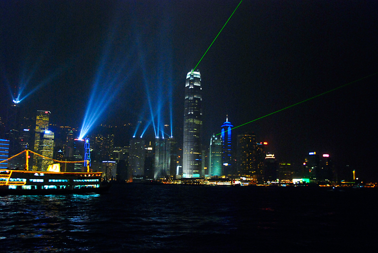 高解像度フリー写真集 香港 夜